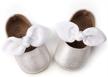 coucou bowknot anti slip toddler princess girls' shoes logo