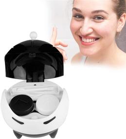 img 4 attached to Efficient and Portable Contact Lens Cleaning Machine: 5 Color Options, USB Washer Automatic (White)