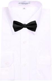 img 1 attached to Navy Boys' Accessories: B PBT ADF 23 Boys Pre Tied Bowtie - A Stylish Addition to Bow Ties