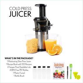 img 3 attached to Masticating Juicer Plastic Bottles Juicing