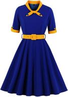 👗 colorblock vintage women's office clothing and dresses at wellwits logo