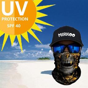 img 1 attached to MIRKOO Camouflage Breathable Dust Proof Motorcycling Motorcycle & Powersports