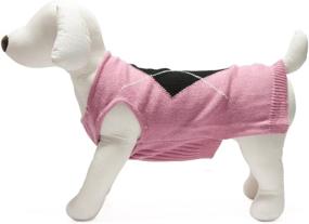 img 4 attached to 💎 Sparkling Style: Gooby Single Diamond Sweater for Fashionable Pets