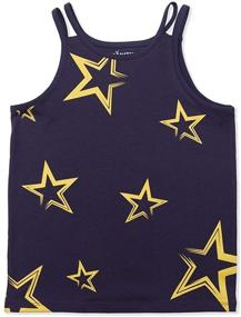 img 2 attached to Kid Nation Sleeveless Crewneck Heather Girls' Apparel and Tops, Tees & Blouses