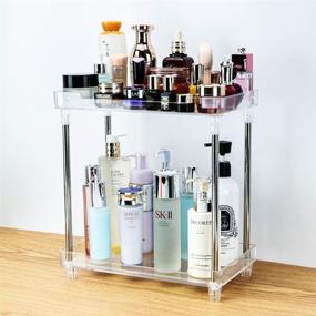 img 3 attached to Bathroom Organizer Countertop Cosmetic Multi Functional Bath