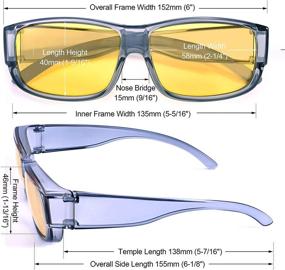 img 3 attached to Vision Glasses Prescription Polarized Driving Outdoor Recreation