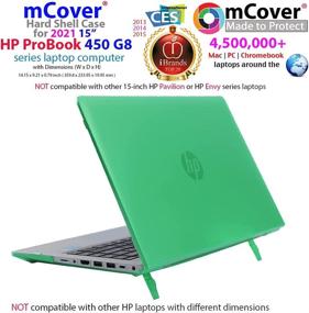 img 3 attached to MCover Hard Shell Case Compatible With 2021 15&#34 Laptop Accessories for Bags, Cases & Sleeves