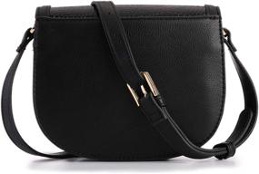 img 2 attached to Feversole Crossbody Leather Shoulder Adjustable Women's Handbags & Wallets and Satchels