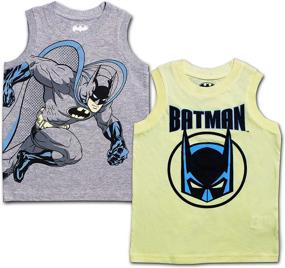img 4 attached to BATMAN Sleeveless Superhero Printed Undershirt