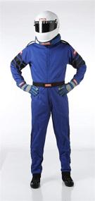 img 2 attached to 🔥 RaceQuip Single Layer One Piece Fire Suit - SFI 3.2A/1 Blue (Small) - #110022