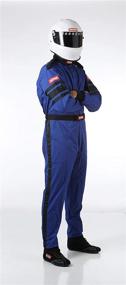 img 1 attached to 🔥 RaceQuip Single Layer One Piece Fire Suit - SFI 3.2A/1 Blue (Small) - #110022