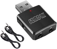 🔌 szmdlx usb bluetooth 5.0 transmitter receiver 3-in-1 magi hifi wireless audio adapter: enhance your car, headset, pc, and home stereo with bluetooth 5.0 edr and usb power supply logo