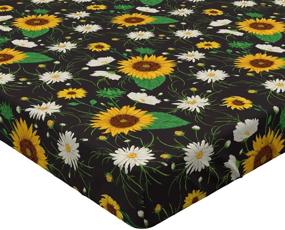 img 2 attached to Ambesonne Sunflower Romantic Decorative All Round Kids' Home Store