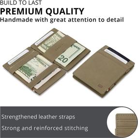 img 1 attached to 👝 Essenziale Brushed Leather Garzini Wallet - Men's Accessories, Wallets, Card Cases & Money Organizers