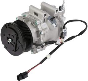 img 4 attached to 🚗 High-Quality Replacement AC Compressor for Honda Civic 2006-2011 1.8L - Exact Replacements for OEM Part Numbers