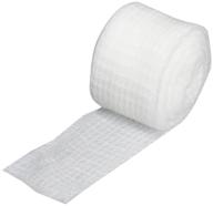 🔵 rolyan 55422 economy finger & toe bandage - 12 rolls, 40% cotton & 60% polymer yarn - comfortable compression wraps for fingers & toes - protection & reduced swelling, edema, lymphedema логотип