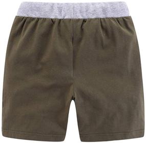 img 3 attached to 🩳 Boys' Cotton Athleisure Shorts - Mud Kingdom Clothing for Comfort and Style