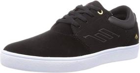 img 4 attached to Emerica Alcove Cupsole Skate Black Men's Shoes for Athletic