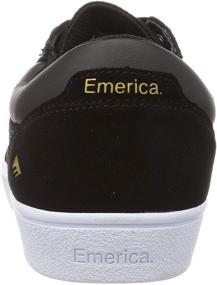img 2 attached to Emerica Alcove Cupsole Skate Black Men's Shoes for Athletic