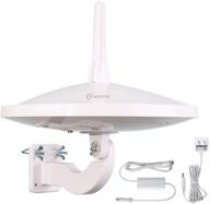 📡 antop 720° hdtv antenna: dual omnidirectional outdoor ufo tv antenna for clear 65-mile reception, smartpass amplifier & 4g lte filter - indoor/outdoor/rv/attic compatible logo