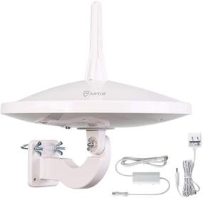 img 4 attached to 📡 ANTOP 720° HDTV Antenna: Dual Omnidirectional Outdoor UFO TV Antenna for Clear 65-Mile Reception, Smartpass Amplifier & 4G LTE Filter - Indoor/Outdoor/RV/Attic Compatible