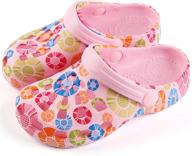 👦 timeterny kid's classic clogs sandals: lightweight garden shoes for boys and girls" logo