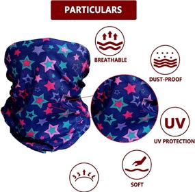 img 2 attached to 🧣 Evanno Seamless Multi-Purpose Balaclava for Women's Accessories in Scarves & Wraps with Enhanced Protection