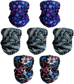 img 3 attached to 🧣 Evanno Seamless Multi-Purpose Balaclava for Women's Accessories in Scarves & Wraps with Enhanced Protection