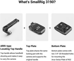 img 3 attached to Compact and Versatile SmallRig C70 Portable Kit for Canon C70 3190 Camera