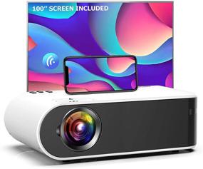 img 4 attached to 📽️ GooDee W18 WiFi Movie Projector with Smartphone Screen Sync, 1080P Support, 200’’ Video Projection, TV Stick, HDMI, VGA, USB, Laptop, PS4, iOS/Android Phone Compatible