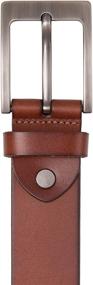 img 2 attached to 👔 Genuine Leather Classic Men's Accessories in Belts - Bullko, 34-36 Inch