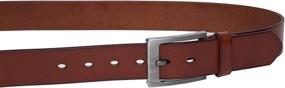 img 3 attached to 👔 Genuine Leather Classic Men's Accessories in Belts - Bullko, 34-36 Inch