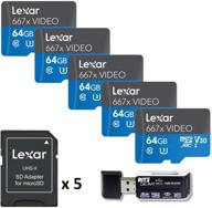 адаптер памяти lexar professional microsdxc логотип