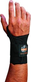 img 4 attached to 🔋 Ergodyne 70006 ProFlex 4000 Large Right Hand Black Single Strap Wrist Support - Enhanced for SEO