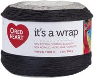 🎉 unveil the vibrant world of red heart it's a wrap yarn - thriller edition! logo