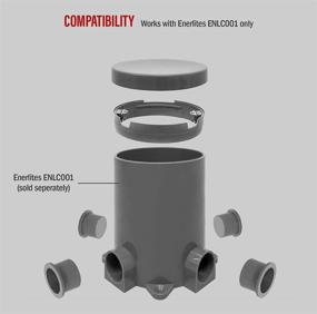 img 2 attached to 🏠 Enerlites ENLC001AR Non-Metallic Non-Corrosive Housings