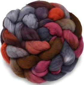 img 4 attached to 🎨 Vibrant Artisan Wool Roving for Spinning and Felting - DOUBLE DIP. Expertly Hand-Dyed in the USA, Drawing Inspiration from Scenic Mesa Landscapes.