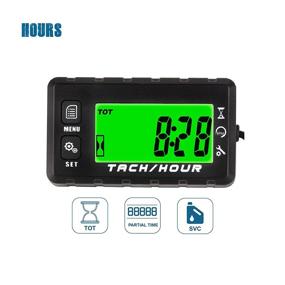 img 3 attached to 🌊 Runleader Self-Powered Hour Meter Tachometer for ZTR Lawn Mower, Generator, Marine, ATV, Motor, Gas Powered Equipment – Maintenance Reminder, RPM Alert, User Shutdown – Waterproof