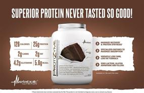 img 2 attached to Metabolic Nutrition Protizyme 100% Whey Protein Powder - High Protein, Low Carb, Low Fat with Digestive Enzymes, 24 Essential Vitamins and Minerals - Strawberry Creme Flavor - 2 lb