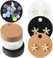 earring display cardboard jewelry packing logo