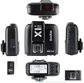 img 2 attached to 📸 Godox TT685C Canon TTL Flash, HSS 1/8000s GN60 Wireless 2.4G Transmitter, 0.1-2s Recycle Time Speedlite, Godox X1T-C TTL Flash Trigger for Canon EOS Cameras with Enhanced SEO