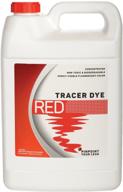 🔴 highly concentrated red tracer dye - 1 gallon (128 fl oz) logo