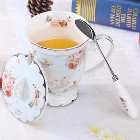 img 3 attached to Spoon Royal Tea and Coffee Cups by AWHOME