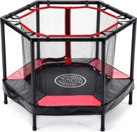 🤸 safe and fun aokcos 48” trampoline for kids - indoor & outdoor play, jump sports, foam handle, padded cover, rt122 логотип