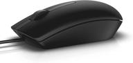 dell ms116 scroll wheel mouse 2 way logo