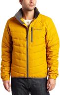 columbia hellfire jacket leapfrog large men's clothing logo