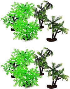 img 2 attached to Enhance Your Jungle Dioramas with Arcady 12PC Bushy Jungle Trees