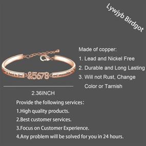 img 3 attached to 🌟 Lywjyb Birdgot Dance Gift: Stunning Dancer Bracelet for Dance Teachers & Ballet Enthusiasts - Thoughtful and Stylish Dance Jewelry (5678 br)
