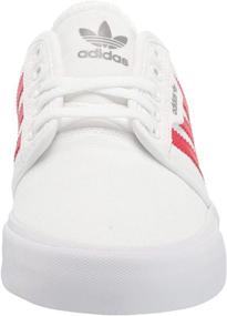 img 3 attached to 👟 Adidas Originals Seeley White Scarlet Men's Fashion Sneakers: Stylish Footwear at its Finest