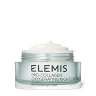 elemis pro-collagen oxygenating night cream: ultra rich daily face moisturizer for firming, smoothing, and replenishing the skin - 50 ml logo